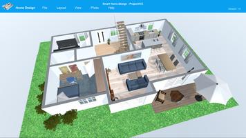 Smart Home Design پوسٹر