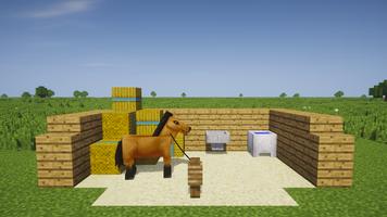 Horse mod for Minecraft PE capture d'écran 1