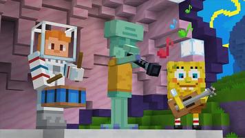 Mod SpongeBob untuk Minecraft poster