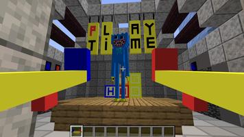 Mod Huggy Wuggy Minecraft PE imagem de tela 1