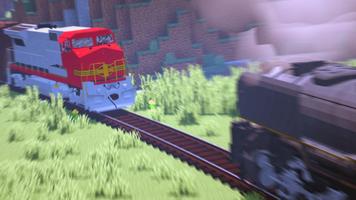 Mod Train for Minecraft PE capture d'écran 1
