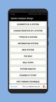 System Analysis Design imagem de tela 2