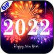 Icona Happy New Year 2022 GIF