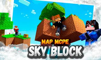 SkyBlock Mods for Minecraft PE Plakat