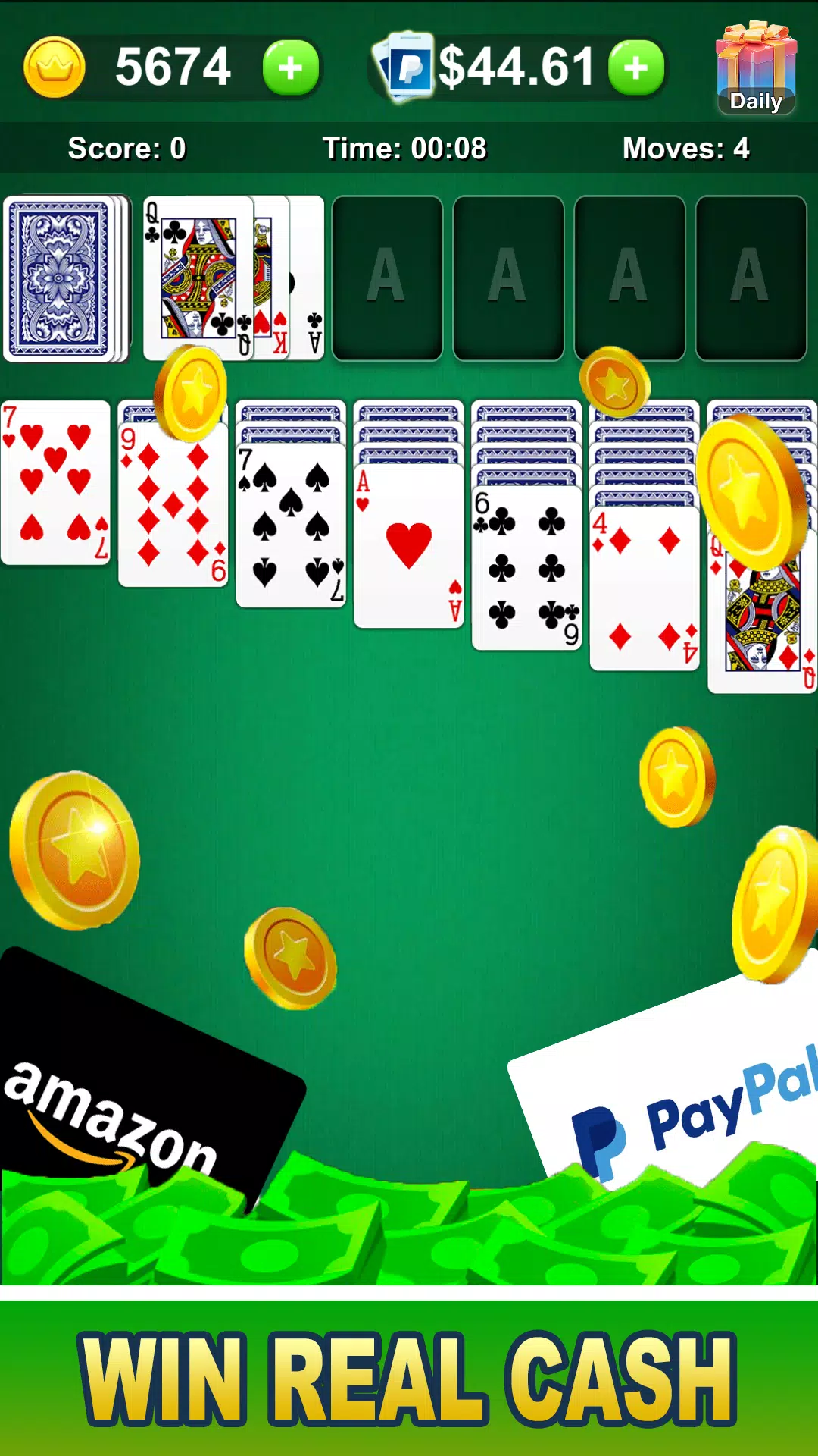 Solitaire Real Money: Win Cash