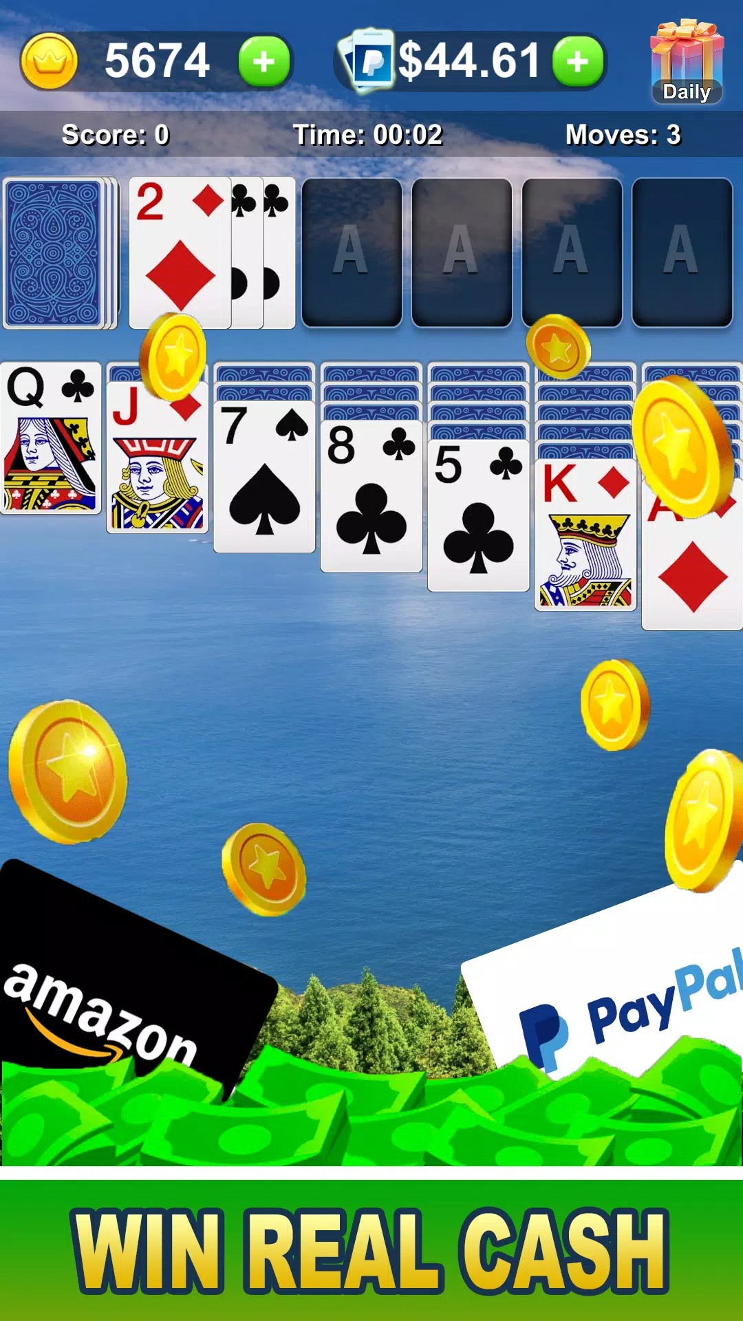 Solitaire Real Money: Win Cash