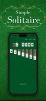 Simple Solitaire card game App постер
