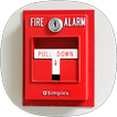 Sonidos de alarma de fuego icono