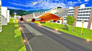 Flight Charter Airplane Games capture d'écran 1