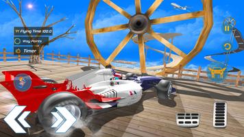 Real Formula Flying Car Stunts скриншот 1