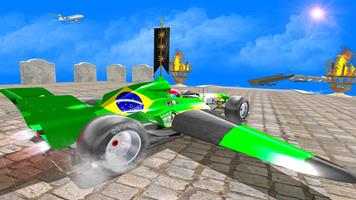 Real Formula Flying Car Stunts syot layar 2