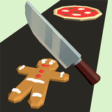 Food slicing icône