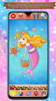 3 Schermata Mermaid Coloring Book Glitter