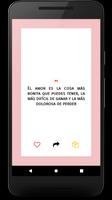 Frases de amor español Poster