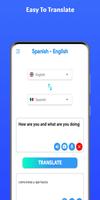 برنامه‌نما Spanish - English Translator عکس از صفحه