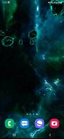 Gyro Space Particles Wallpaper Screenshot 2