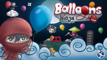 Balloons Ninja постер