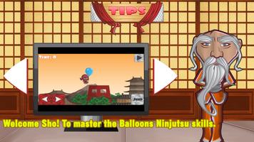 Balloons Ninja capture d'écran 2