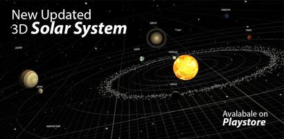 Solar System 3D Space Planets syot layar 2