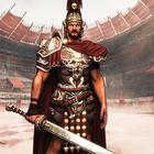 Gladiator gevechtsarena glorie-icoon