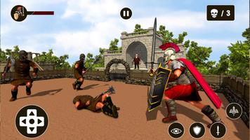 Gladiador lutando contra a gló Cartaz