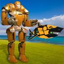 Batalla de robot tiburón subma APK