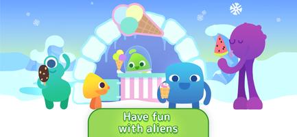 Kids games: sky,space,moon تصوير الشاشة 1