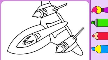 Aircraft Coloring screenshot 2