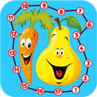 Fruits Connect the Dots icon