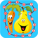 Fruits Connect the Dots icon