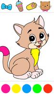 Glitter cats coloring screenshot 1
