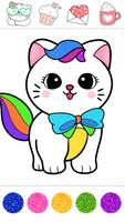 Glitter cats coloring screenshot 2