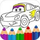 Glitter Cars Coloring Book-APK