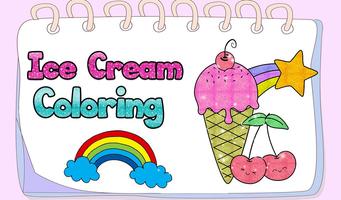Glitter Ice Cream Coloring capture d'écran 3