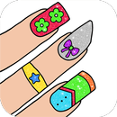 Glitter Nail Coloring Book APK