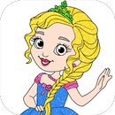 Glitter Princess Coloring Book APK