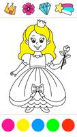 Glitter Princess Coloring Book ảnh chụp màn hình 2