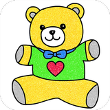 Teddy Bear Coloring أيقونة