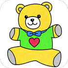 ikon Teddy Bear Coloring
