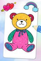 Teddy Bear Coloring poster