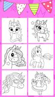Glitter Unicorn Coloring Book screenshot 3