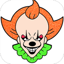 Horror coloring book glitter APK