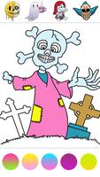 Horror coloring book glitter screenshot 2