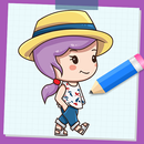 How to Draw Cute Girls APK