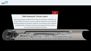 West Gate Tunnel TBM AR capture d'écran 1
