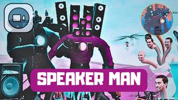 Speaker Man Titan Call Video Affiche