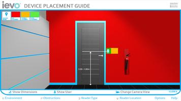 3 Schermata iEvo Device Placement Guide