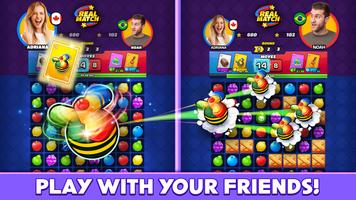 Real Match - Play Fun Match 3 постер