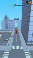 Web Shot: Rope swing hero game screenshot 2
