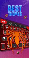 🕷 Spider Keyboard Theme 2019 imagem de tela 2